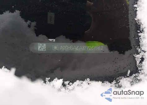 2015 Chevrolet Colorado Wt из США, поврежденный, VIN 1GCHSAEA8F1261562